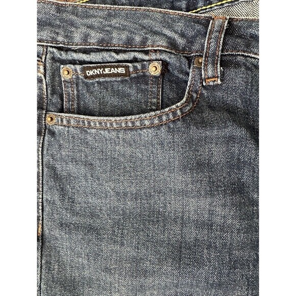 DKNY Women's Jeans Broome High Rise Vintage Comfort stretch Denim Blue Size 29/8 - Picture 9 of 9